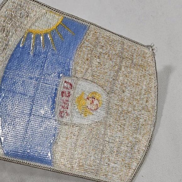 VINTAGE LARGE 5" DESERT SHIELD USMC PATCH GULF WAR US MARINE CORPS - Picture 5 of 5